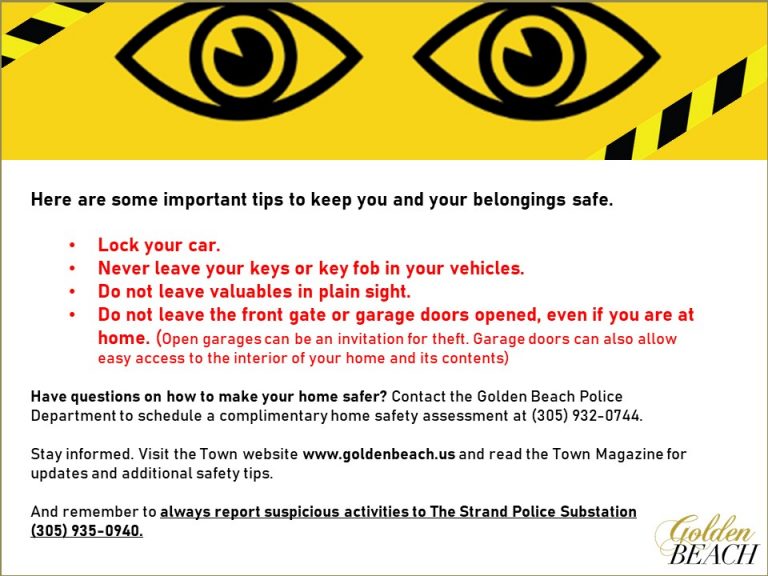 Crime Alert Tips