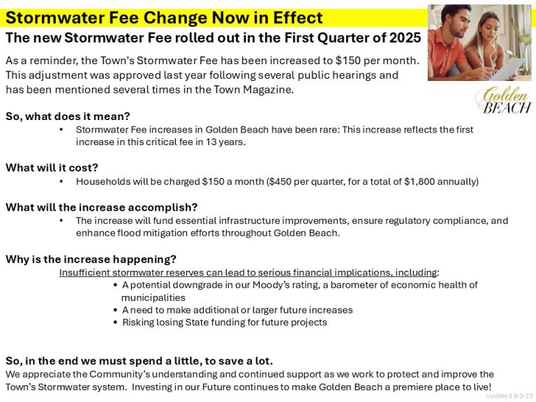 Stormwater Fee Notice