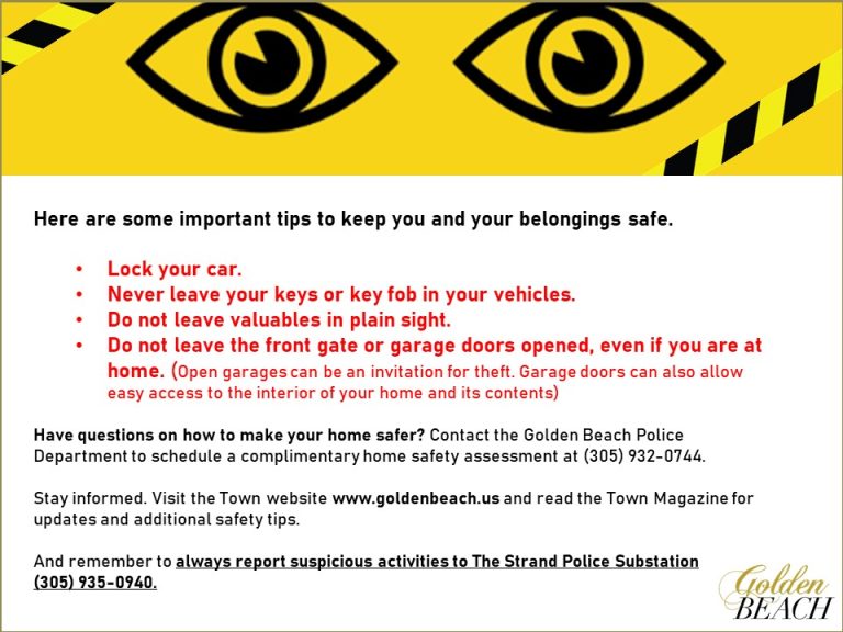 Crime Alert Tips